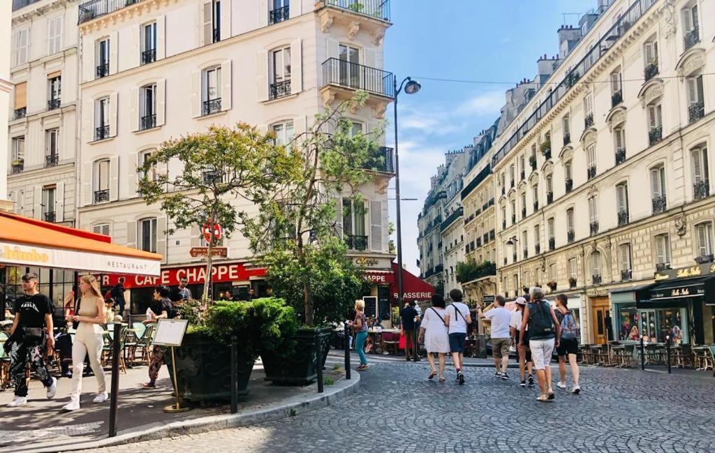 Le Sacre Coeur Apartment Paris Exterior foto