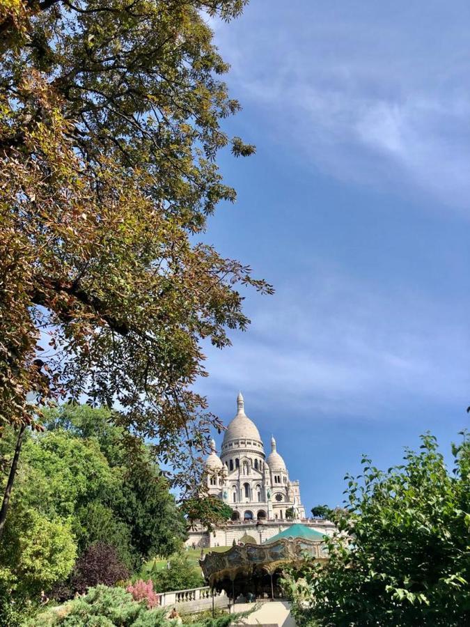 Le Sacre Coeur Apartment Paris Exterior foto